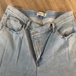 Abercrombie & Fitch Light Blue Straight Leg Jeans